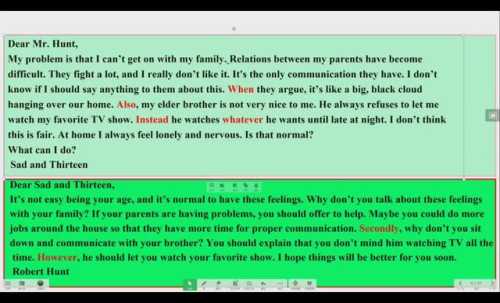 初中英语公开课 人教版八下Unit4 Why don&#039;t you talk to your parents.Section A 3a-3c 教学视频，初中英语主题活动.mp4